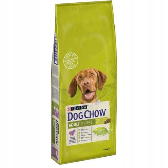 Purina Dog Chow Adult Lamb 14 kg - granule pro dospělé psy s jehněčím masem