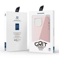 Dux Ducis Dux Ducis Grit pouzdro z Eko kůže na iPhone 14 PRO 6.1" Pink