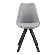 Intesi Židle Dima Light Grey/Black