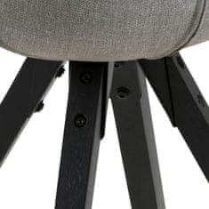 Intesi Židle Dima Light Grey/Black