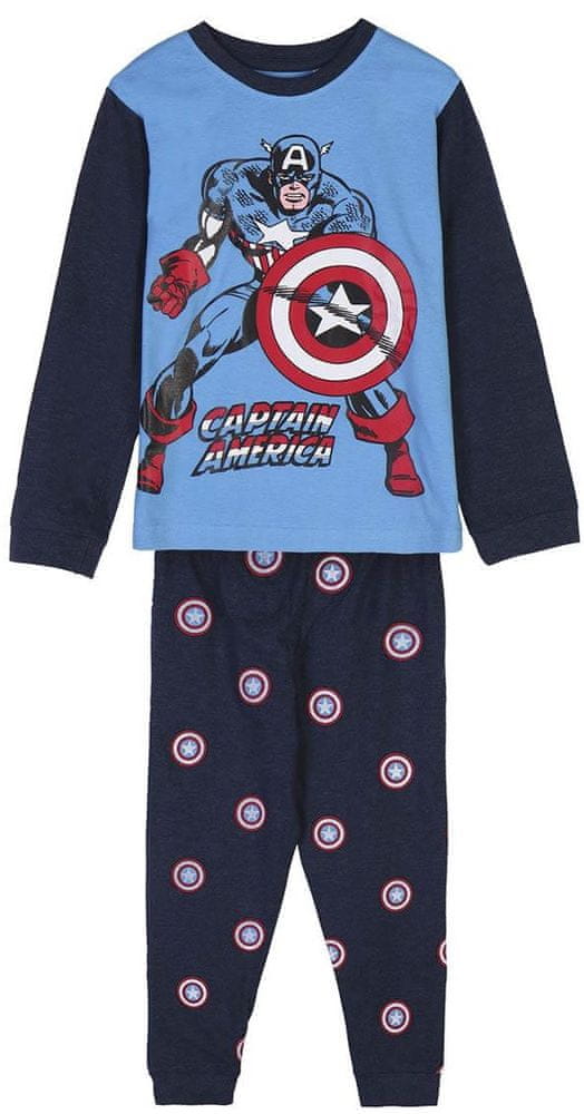 Disney chlapecké pyžamo Captain America 2900000108 tmavě modrá 116