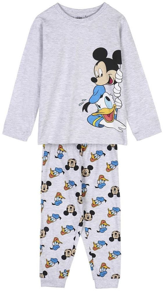 Disney chlapecké pyžamo Mickey Mouse 2900000107 šedá 116