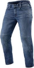 REV´IT! kalhoty jeans DETROIT 2 TF medium modré 31