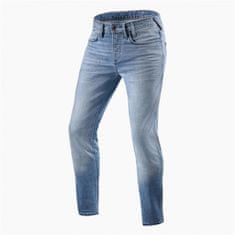 REV´IT! kalhoty jeans PISTON 2 SK Short světle modré used 32