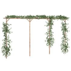 Greatstore Pergola bambus 385 x 40 x 205 cm