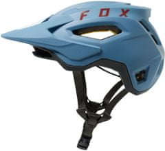 FOX cyklo přilba SPEEDFRAME MIPS dusty modro-červená L