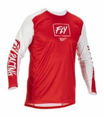 Fly Racing dres LITE 2022 červená/bílá XL