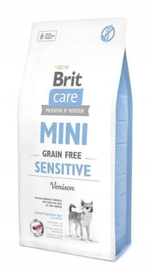 Brit Mini Grain-Free Sensitive 2 kg hypoalergenní granule bez obilovin pro citlivá miniaturní plemena