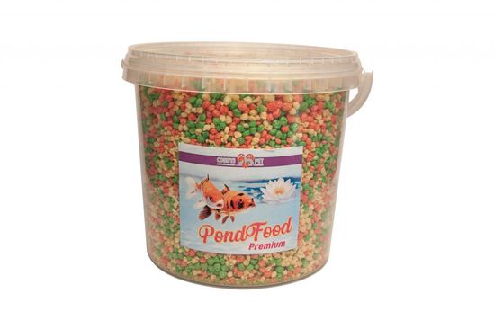 COBBYS PET POND GRANULES COLOUR MEDIUM 2,5l / 300g kbelík