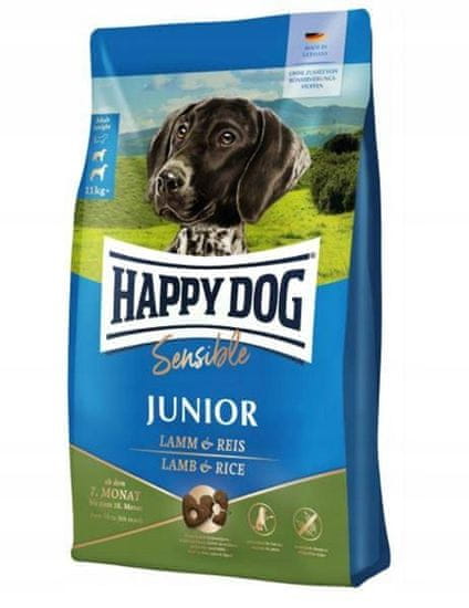 Happy Dog Sensible Junior Lamb granule pro štěňata 4 kg