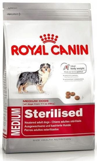 Royal Canin Medium Dogs Sterilized granule pro sterilizované psy středních plemen 3 kg