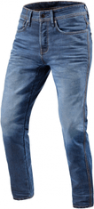 REV´IT! kalhoty jeans REED SF Long medium modré used 33