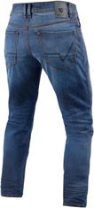 REV´IT! kalhoty jeans REED SF Long medium modré used 33