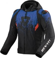 REV´IT! bunda QUANTUM 2 H2O černo-modro-bílo-červená 2XL