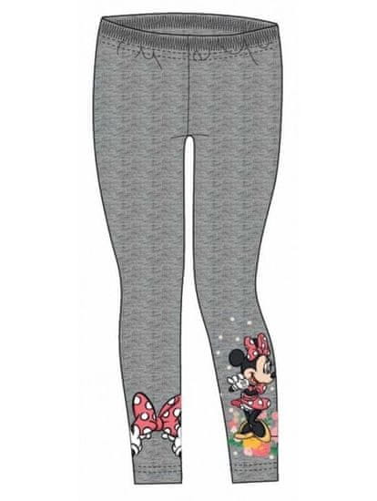 Exity Dívčí dlouhé legíny Minnie Mouse - šedé