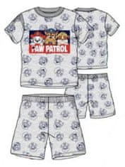Sun City Letní chlapecké pyžamo Tlapková patrola - šedé