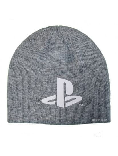 Fashion Union Dětská čepice Playstation - šedá 52