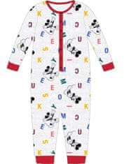E plus M Chlapecké pyžamo overal Mickey Mouse / Disney - šedé 98 - 104