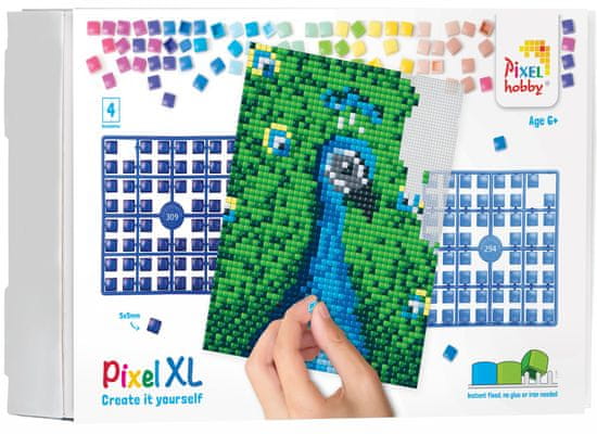 Pixelhobby Diamantové malování - Páv