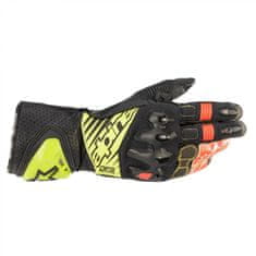 Alpinestars rukavice GP TECH V2 černo-žluto-bílo-červené S