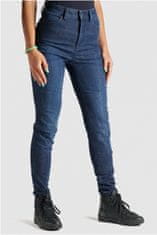 PANDO MOTO kalhoty jeans KUSARI COR 02 Short dámské washed modré 28