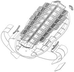 KNOX chránič páteře AEGIS 6 dámský 450mm 450mm