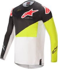 Alpinestars dres TECHSTAR Factory fluo/off černo-žluto-bílý M