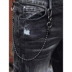Dstreet Pánské kalhoty KENY černé ux3822 s31