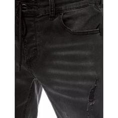 Dstreet Pánské kalhoty IRIMA černé ux3823 S