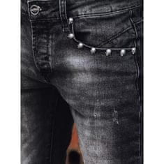 Dstreet Pánské kalhoty TREA černé ux3825 s33