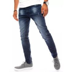 Dstreet Pánské kalhoty džínové JOSSE tmavě modré ux3826 s29