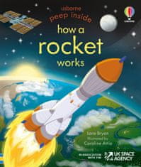 Usborne Peep Inside How a Rocket Works