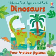 Usborne Usborne First Jigsaws And Book: Dinosaurs