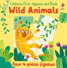 Usborne Usborne First Jigsaws And Book: Wild Animals