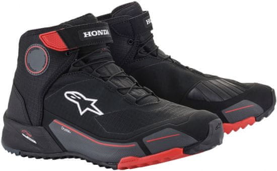 Alpinestars boty CR-X DRYSTAR Honda černo-červeno-šedé