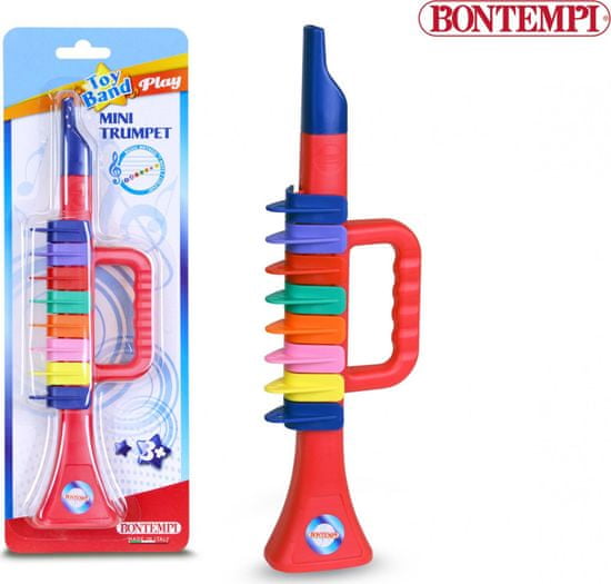 Bontempi  Mini trumpeta 27 x 7 x 3,6 cm