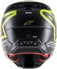 Alpinestars přilba S-M5 Compass matte černo-žluto-bílá XS