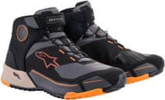 Alpinestars boty CR-X Drystar černo-oranžovo-šedo-béžové 41/8,5