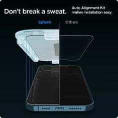 Spigen TEPELNÉ SKLO SPIGEN GLAS.TR "EZ FIT" 2 BALENÍ IPHONE 12 PRO MAX