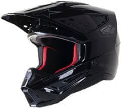 Alpinestars přilba S-M5 2022 Scout glossy černo-šedá S