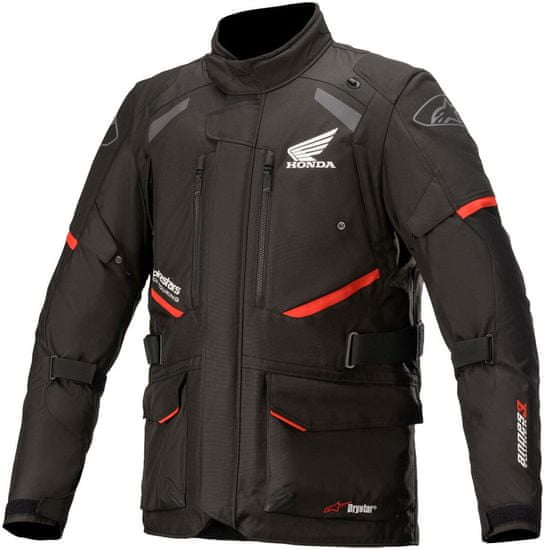 Alpinestars bunda ANDES V3 DRYSTAR Honda černo-bílo-červená