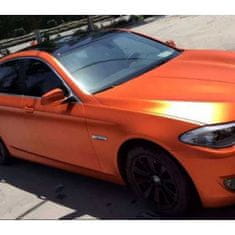 CWFoo Matná perleťová oranžová wrap auto fólie na karoserii 152x100cm