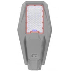 sapro LED pouliční solární osvětlení s držákem WARRIOR 120W, 18000mAh, panel 25W