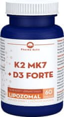 Pharma Activ LIPOZOMAL K2 MK7 + D3 FORTE tob.60