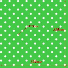 Mirtex Plátno DOMESTIK 145/13069-9 modrý poklad Puntíky 10mm, 1 běžný metr