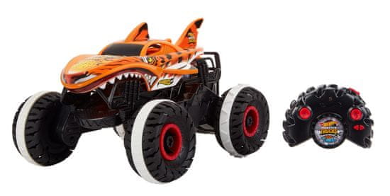 Hot Wheels R/C Monster Truck 1:15 Tygří žralok HGV87