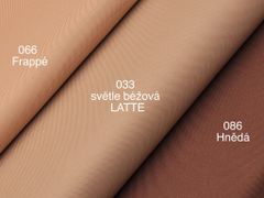 Mirtex Tkanina OXFORD 200/033 světle béžová LATTE 160cm, 1 běžný metr