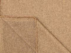 Mirtex Tkanina OXFORD LINEN 200 (L16 hnědá LINEN)-160cm, 1 běžný metr