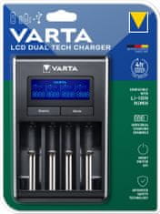 Varta dual tech nabíječka s LCD