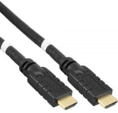 PremiumCord HDMI High Speed with Ether.4K@60Hz kabel se zesilovačem, 7m